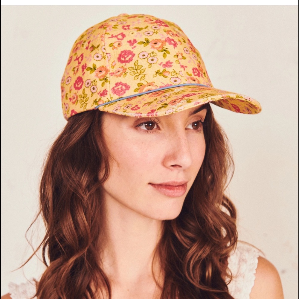 LoveShackFancy Therese baseball cap